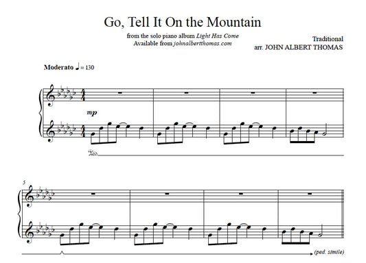 John Albert Thomas - Go Tell It On the Mountain.jpeg