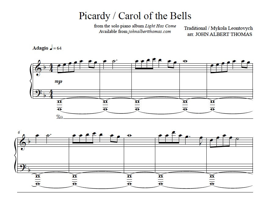 John Albert Thomas - Picardy - Carol of the Bells.jpeg