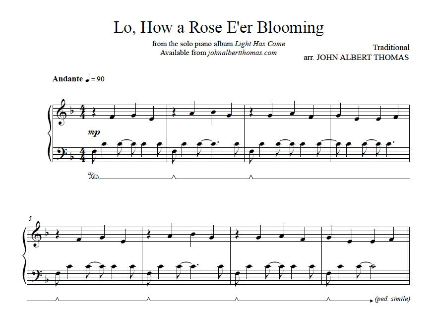 John Albert Thomas - Lo, How a Rose E'er Blooming.jpeg