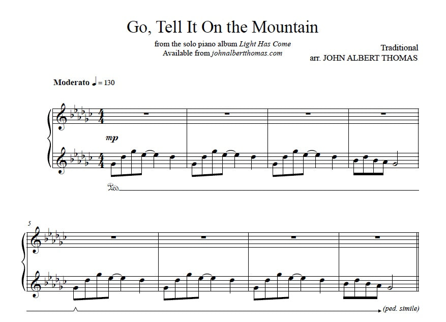 John Albert Thomas - Go Tell It On the Mountain.jpeg