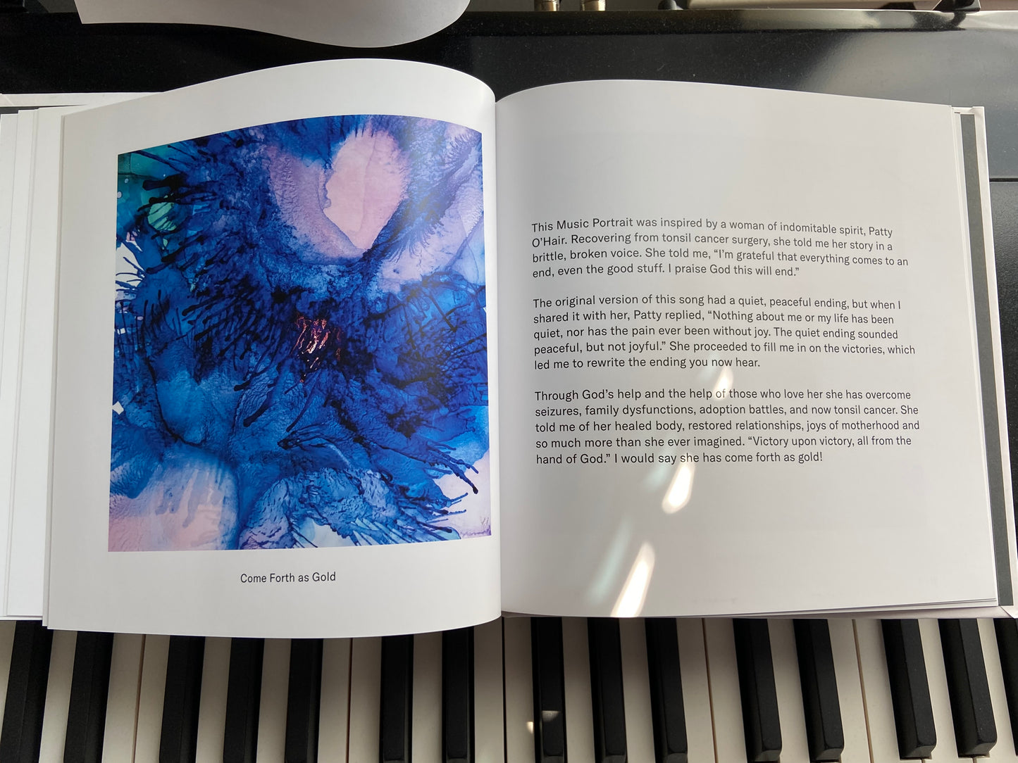 Music Portraits Watercolor Art Book