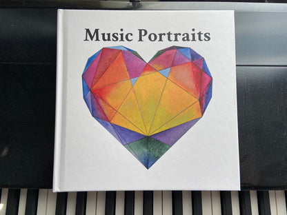 Music Portraits Watercolor Art Book